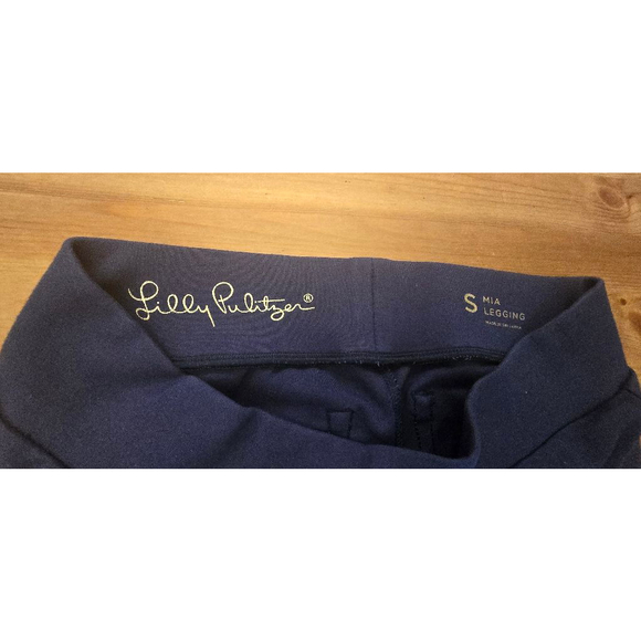 Women's Lilly Pulitzer Leggings, Navy, Size S - Picture 6 of 14
